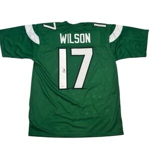 Garrett Wilson Autographed Signed New York Jets XL Custom Jersey - JSA Hologram